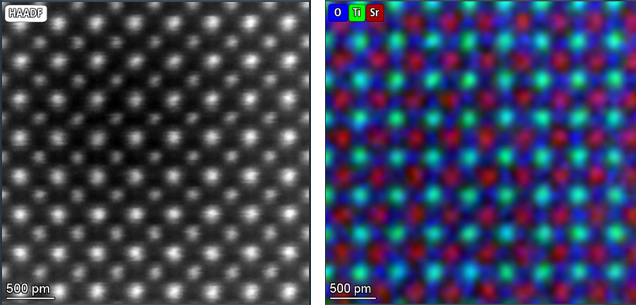 Elemental distribution of Ni/ZnO catalyst by sem-edx